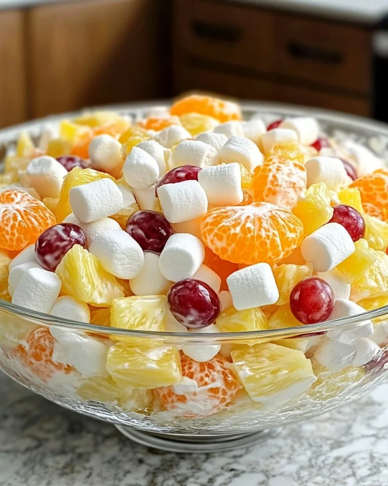 Schnelles Mandarinen-Ananas-Dessert