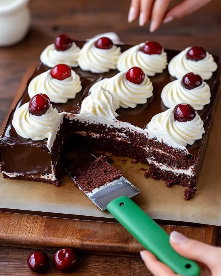 Schwarzwälder Torte vom Blech