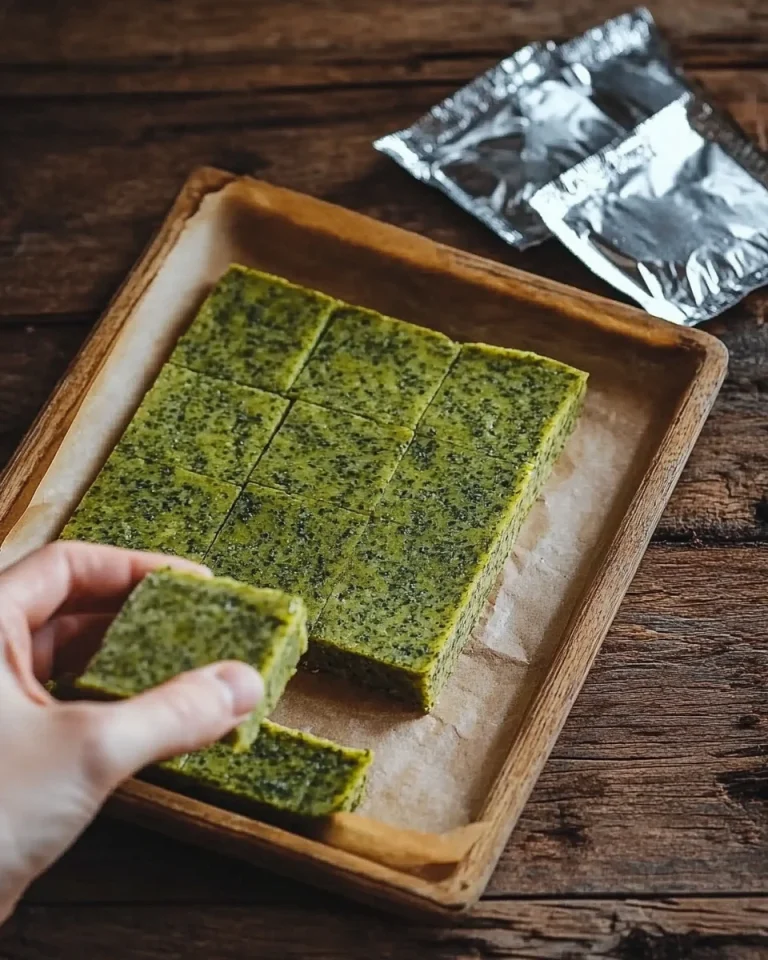 Selbst gemachte Gemüsewürfel