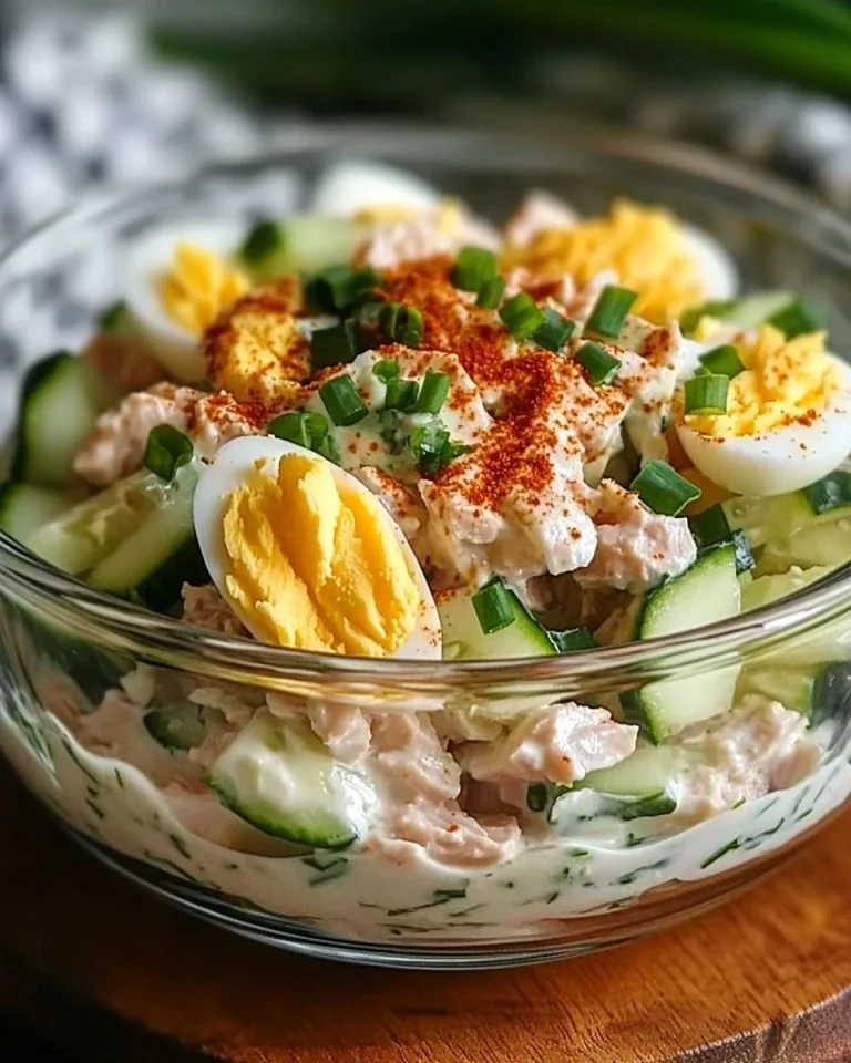 Thunfischsalat mit Ei und Joghurt