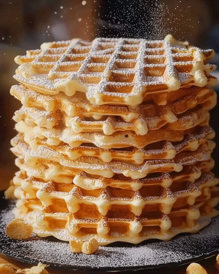 Vanille Joghurt Waffeln