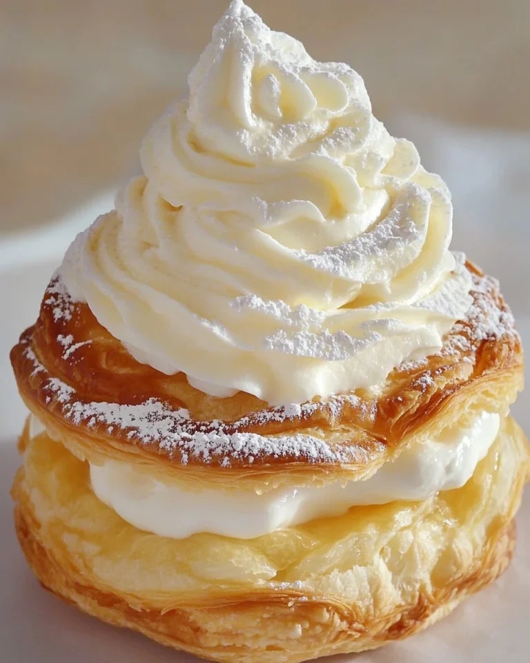 Windbeutel aus Brandteig mit Sahne