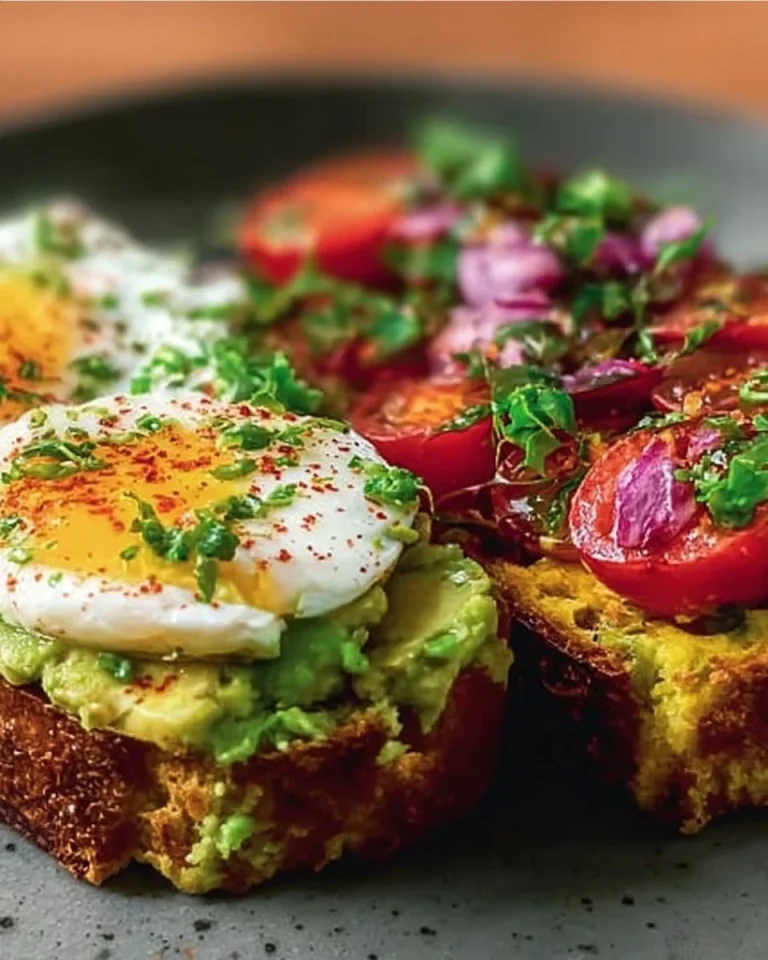 Verschiedene Avocado-Brot Variationen auf einem Tisch serviert