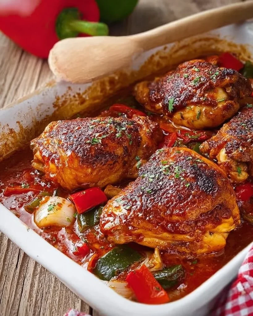 Feines Hähnchen Gericht auf einem Teller serviert, köstlich und appetitlich.