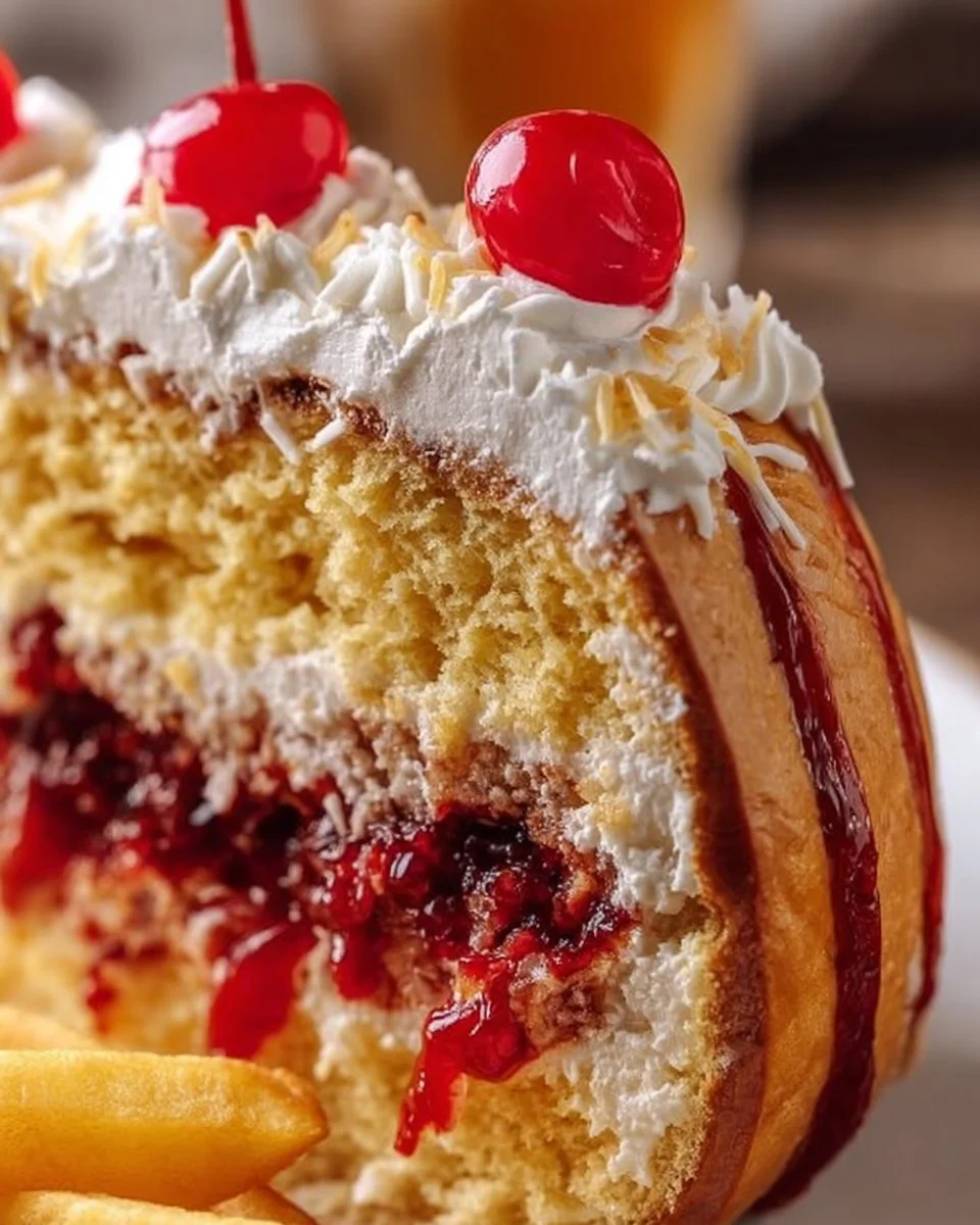 Traditioneller Frankfurter Kranz mit Buttercreme und Krokant