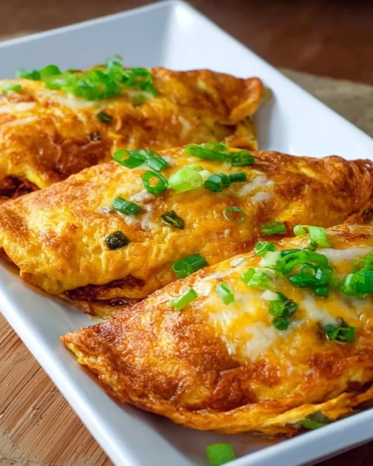 Leckere Kartoffeltaschen gefüllt mit Frischkäse auf einem Teller.