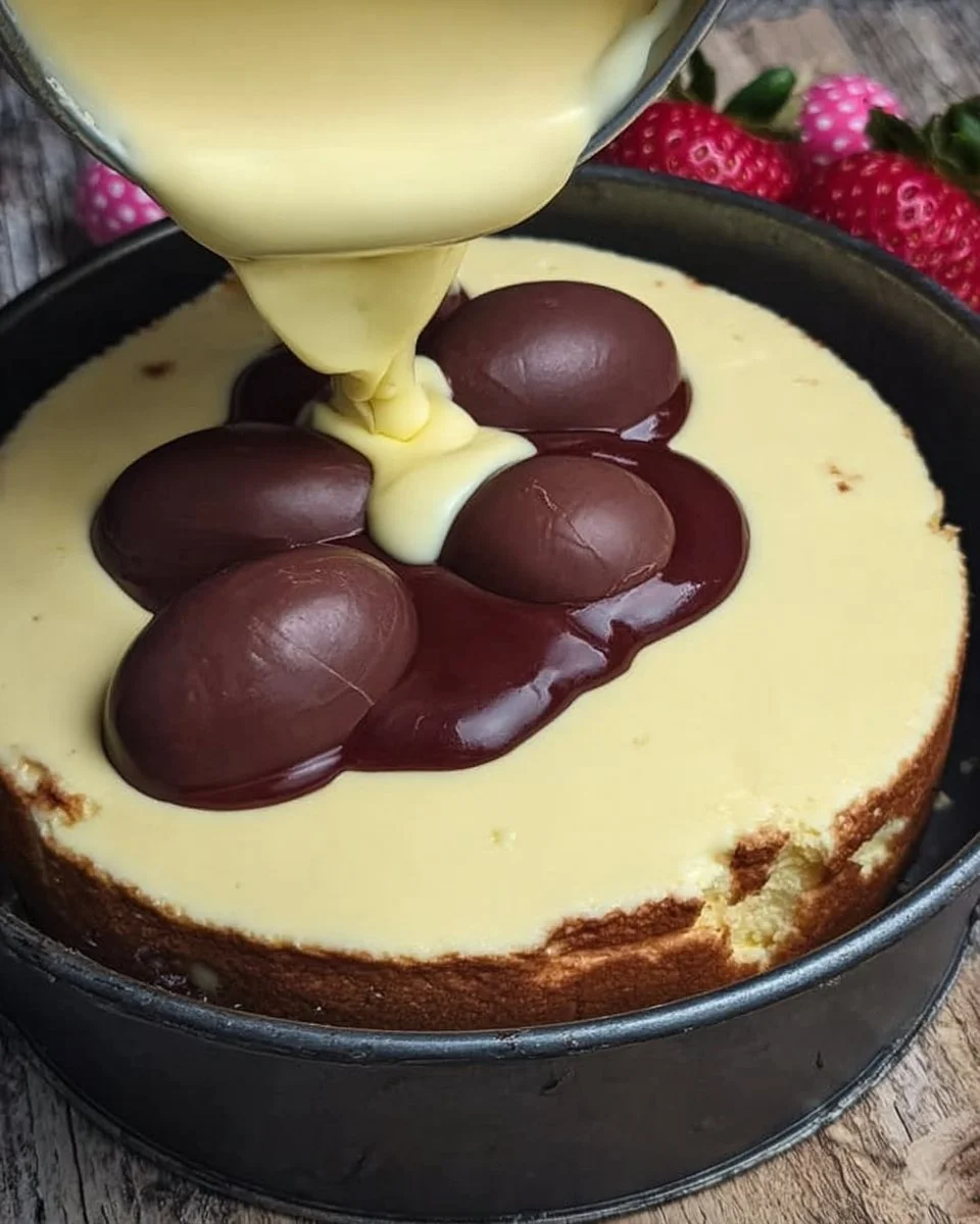 Leckerer Kinder Käsekuchen mit frischen Zutaten und bunten Toppings