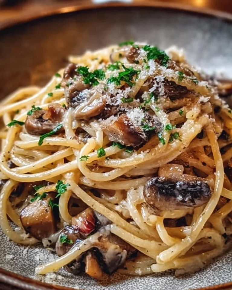 Pilzspaghetti aus der Pfanne – ein einfaches und leckeres Rezept mit frischen Pilzen.