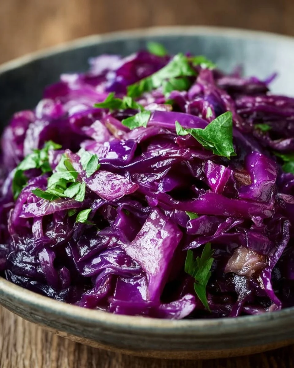 Rotkohl - Geschmorter Rotkohl