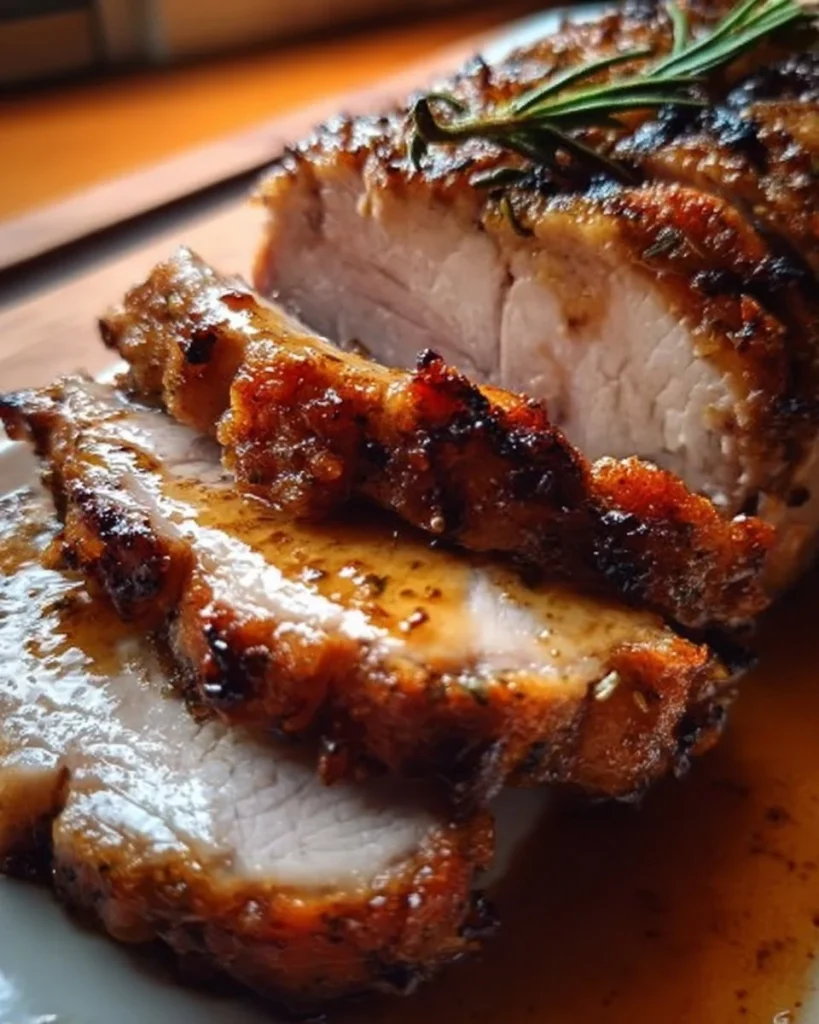 Leckeres Schweinebraten-Rezept mit knuspriger Kruste und saftigem Fleisch