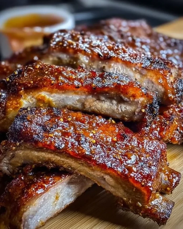 Spareribs auf dem Grill oder im Ofen zubereitet, perfekt für jedes BBQ-Ereignis