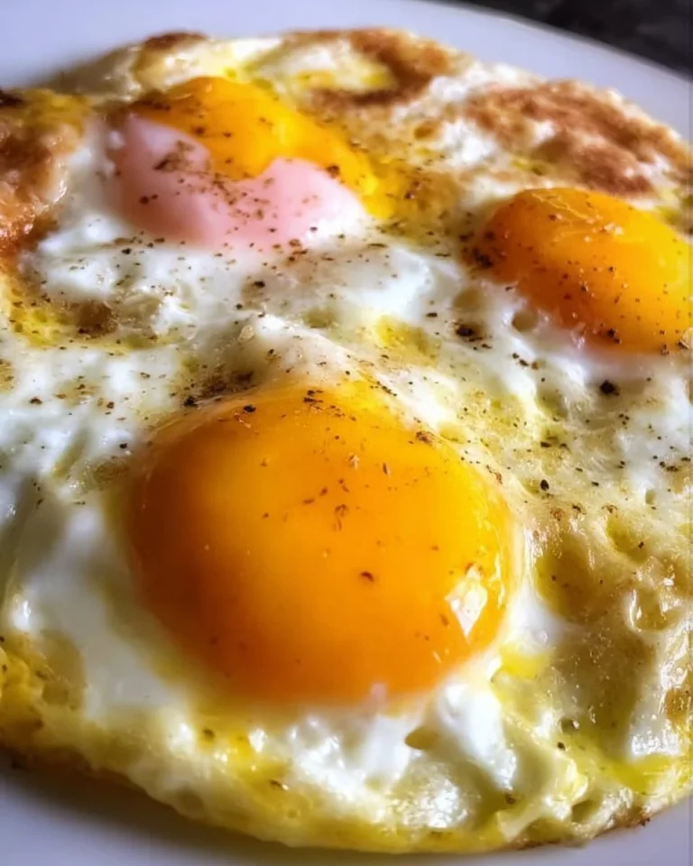 Spiegeleier in viel Butter, perfekt zubereitet für ein leckeres Frühstück.