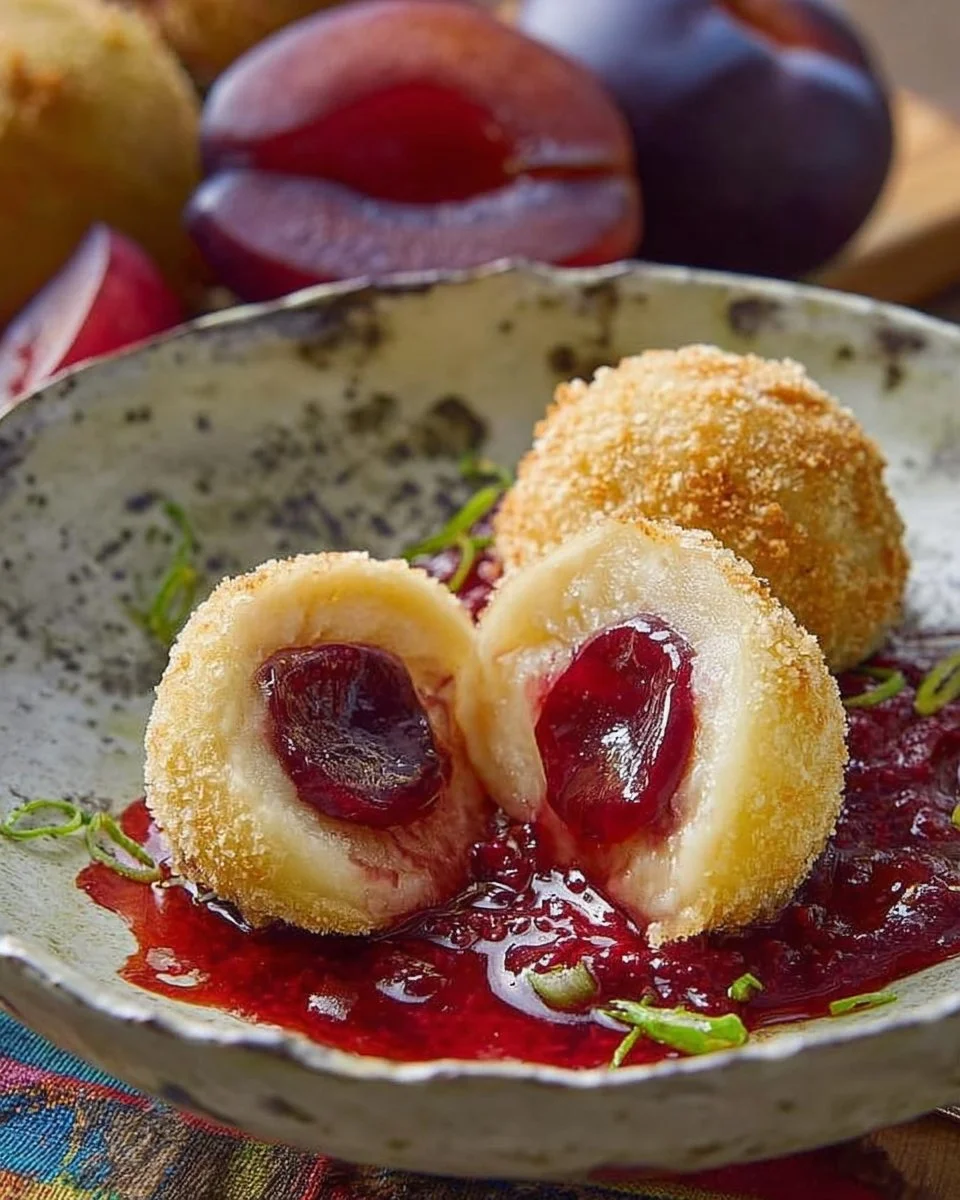 Zubereitung von Zwetschgenknödel - leckeres traditionelles Rezept