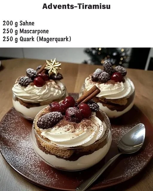 Advents-Tiramisu