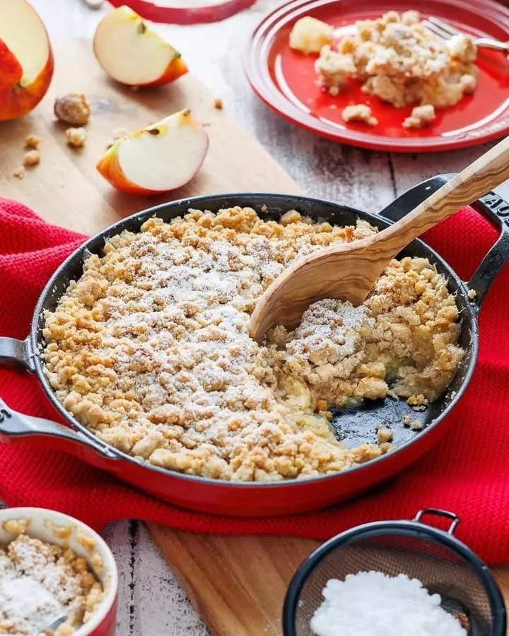 Apfel Crumble
