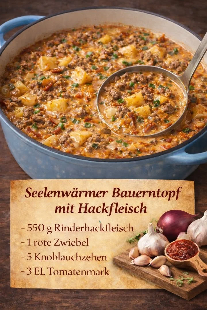 Bauerntopf mit Hackfleisch