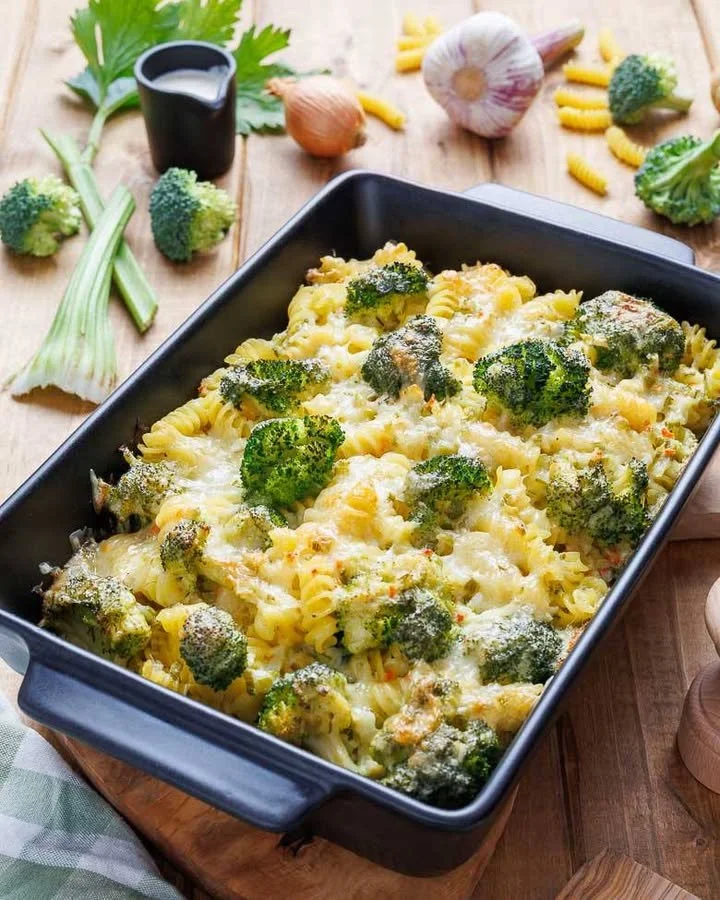 Brokkoli-Nudel-Auflauf