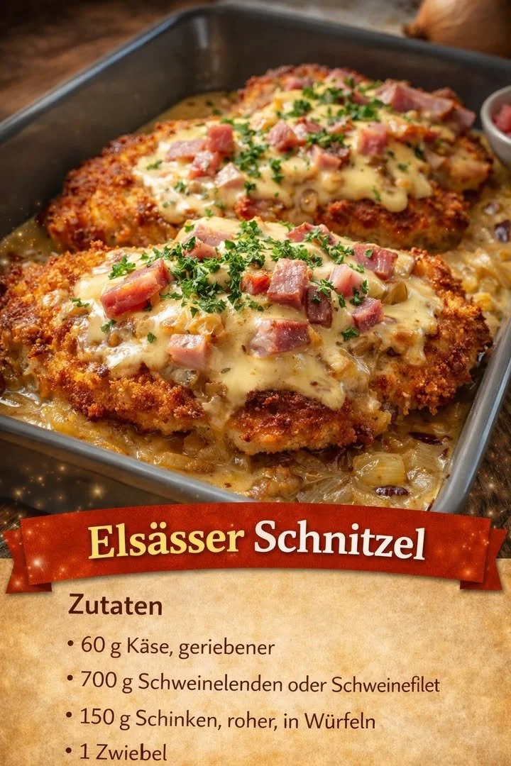 Elsässer Schnitzel