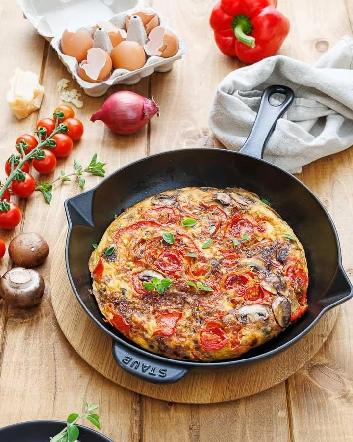 Frittata mit Gemüse