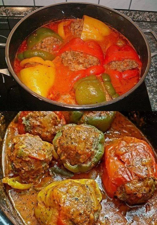 Gefüllte Paprika