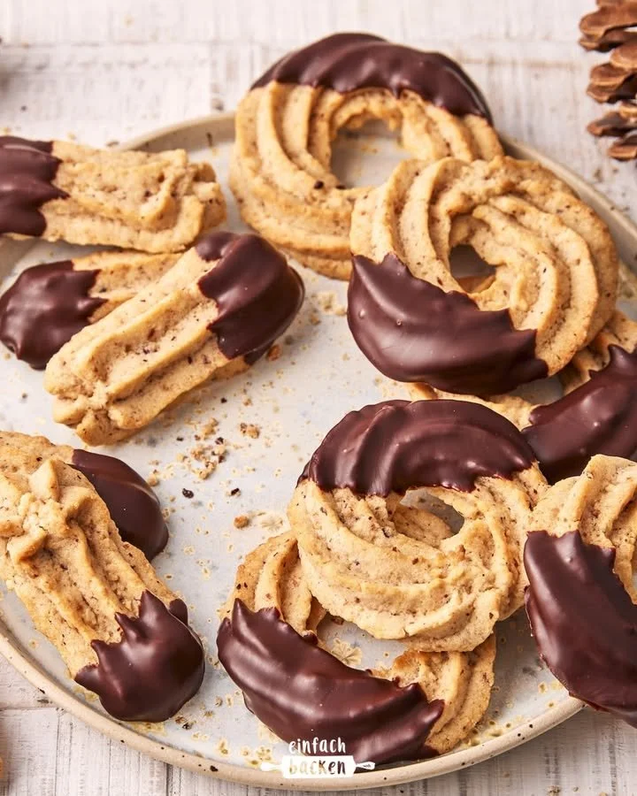 Haselnuss-Spritzgebäck