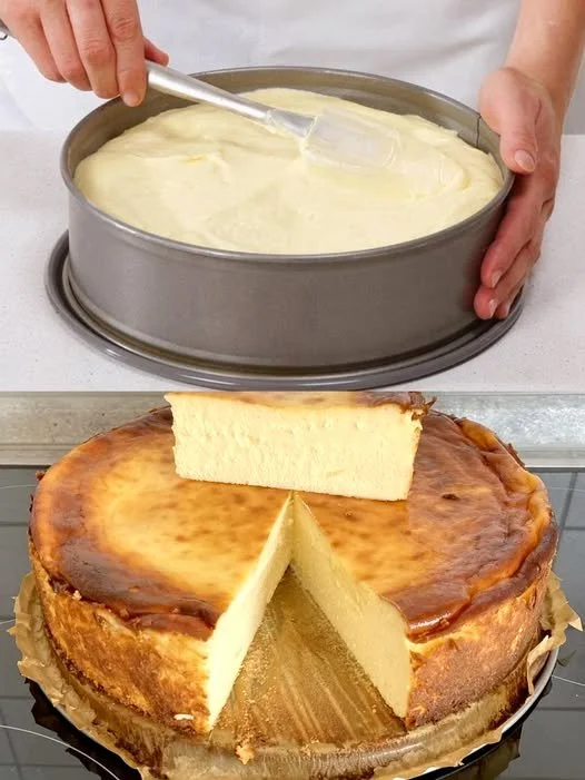 Käsekuchen ohne Boden