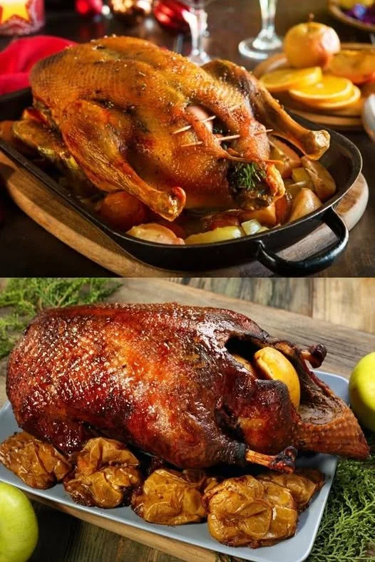 Knusprig gebratene Schweinshaxen mit goldbrauner Kruste und saftigem Fleisch