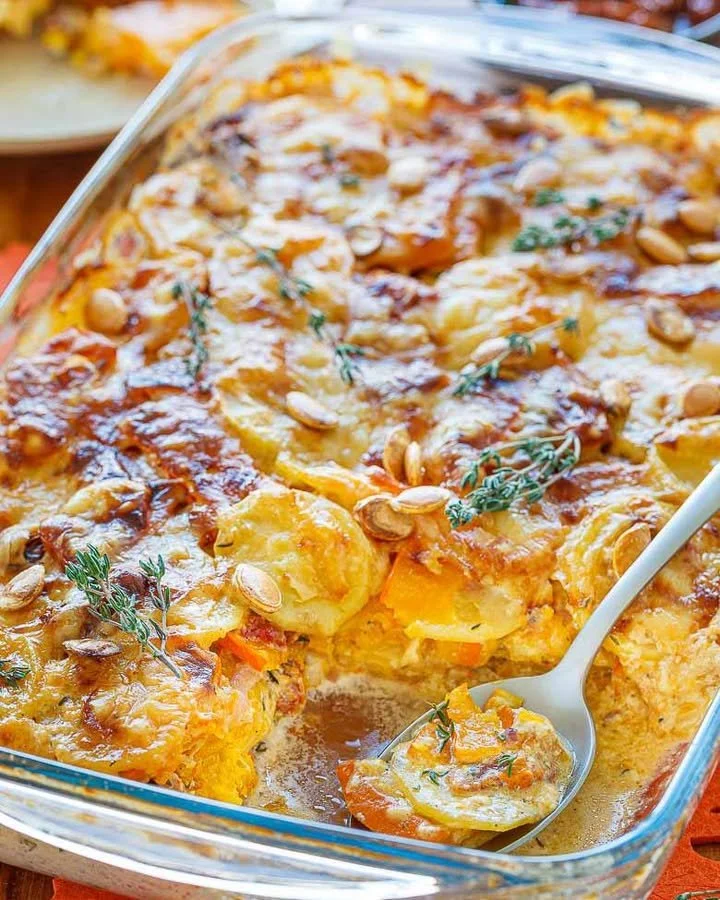 Leckerer Rezept für Kürbisauflauf aus frischen Zutaten