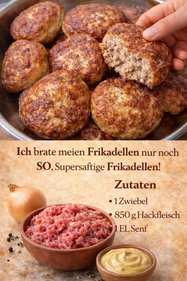 Mega Saftige Frikadellen aus dem Backofen