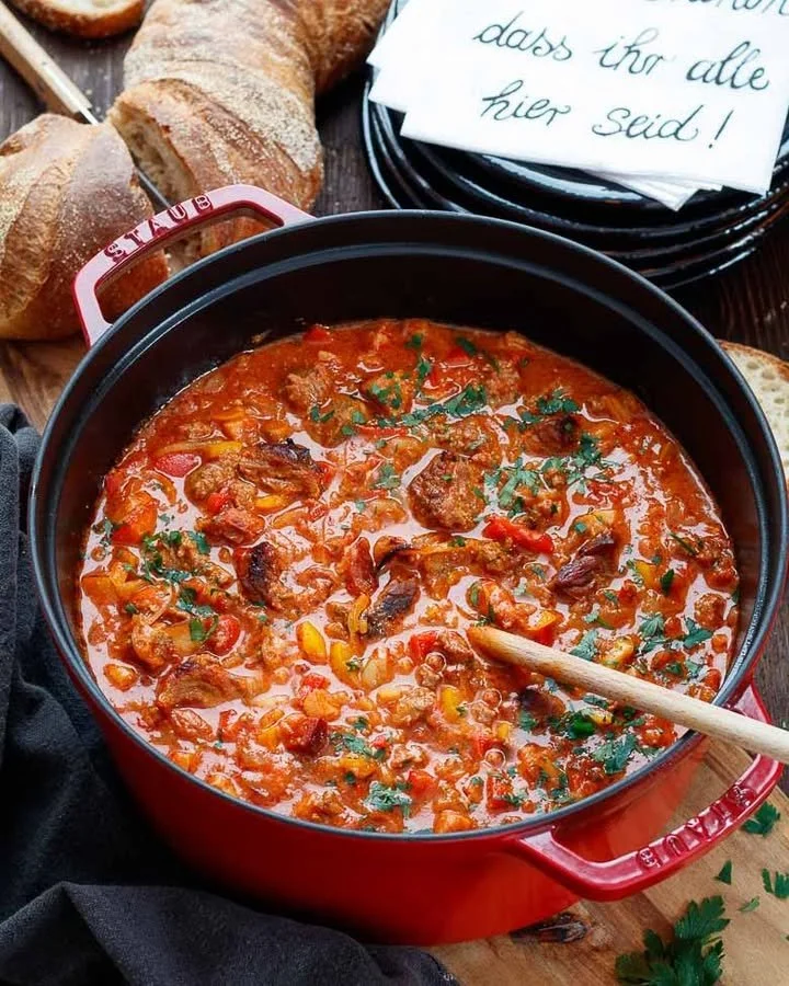 Party-Pfundstopf aus dem Backofen
