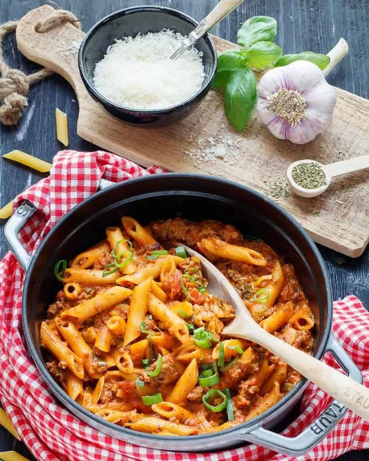 Schnelle One-Pot-Pasta