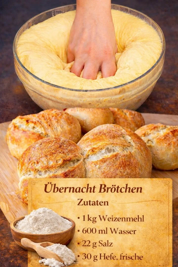 Übernacht Brötchen aus der DDR