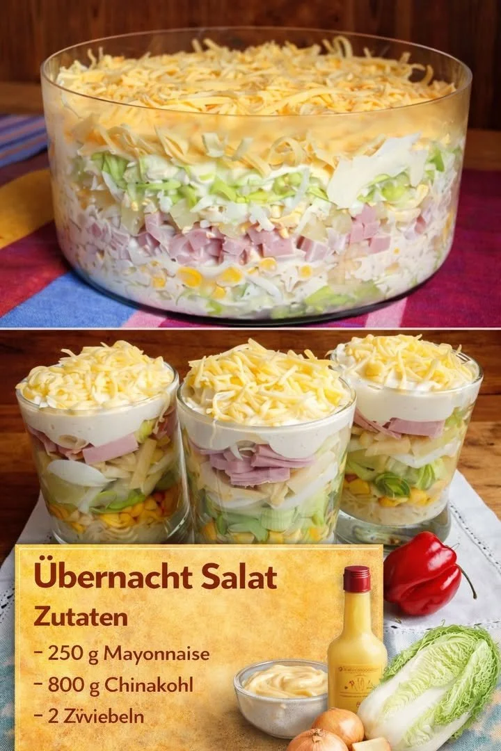 Übernacht Salat