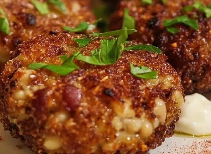 Vegetarische Frikadellen mit Kidneybohnen