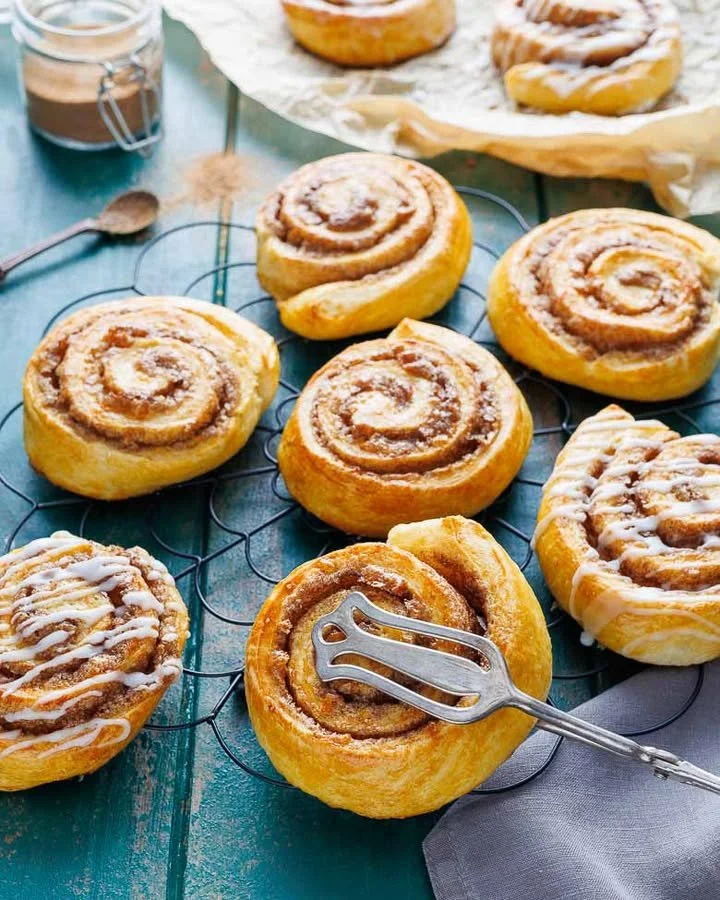 Zimtschnecken einfach gebacken