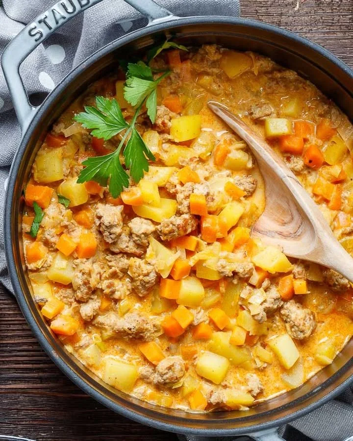 Bauerntopf mit Hackfleisch