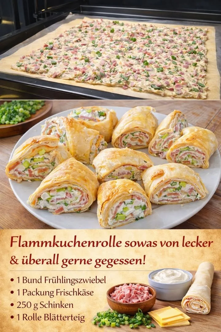 Flammkuchenrolle
