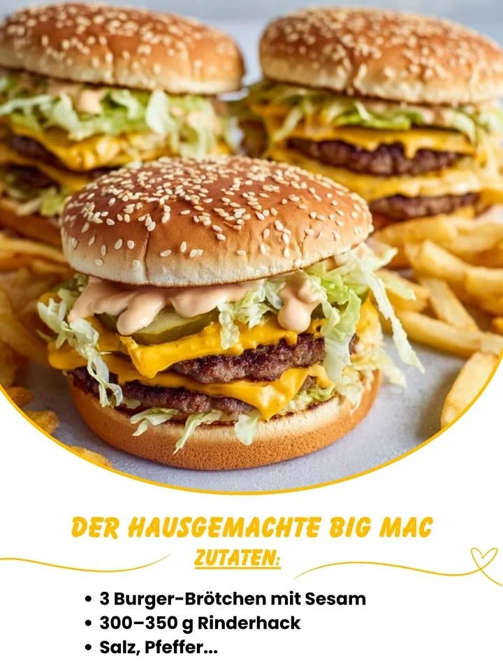 Hausgemachter Big Mac