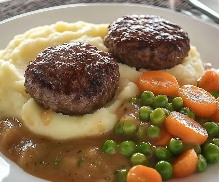 Helle Soße zum Gemüse in einem ansprechenden Teller serviert