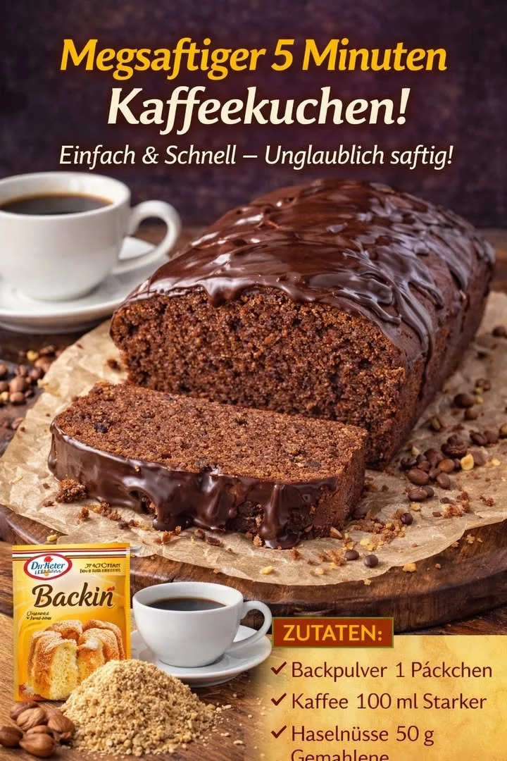 Kaffeekuchen in 5 Minuten