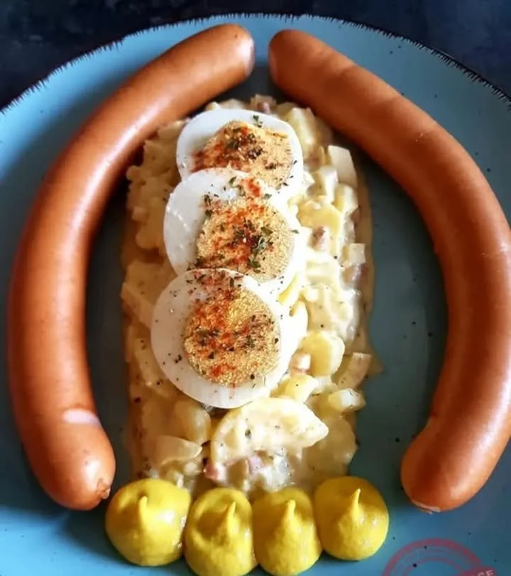Kartoffelsalat und Würstchen Klassisch Schwäbisch