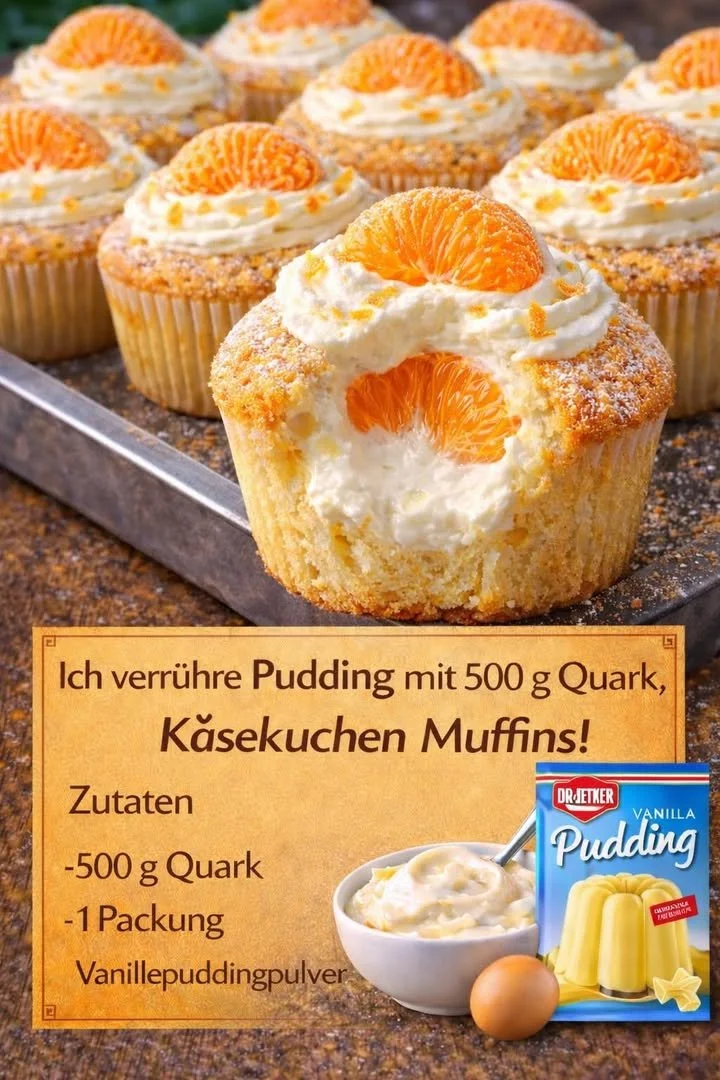 Käsekuchen Muffins