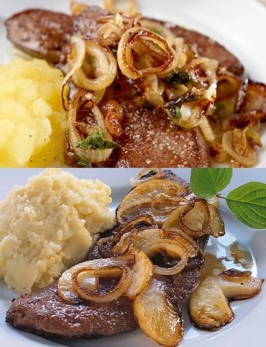 Leber und Zwiebeln