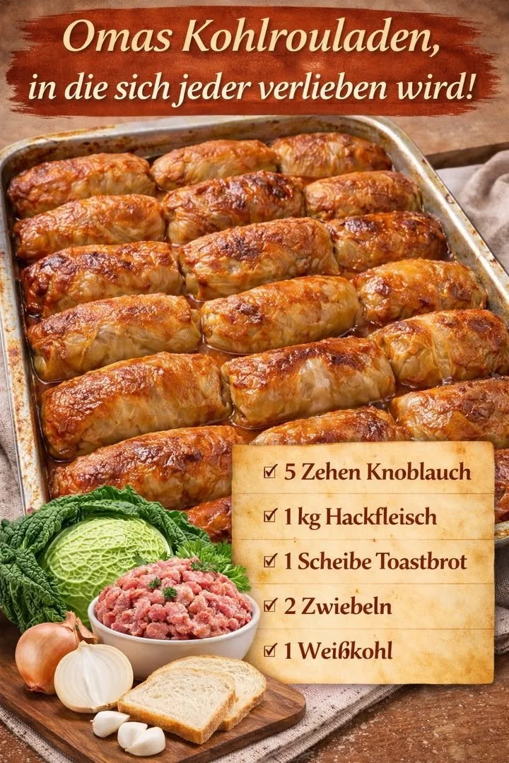Omas Kohlrouladen