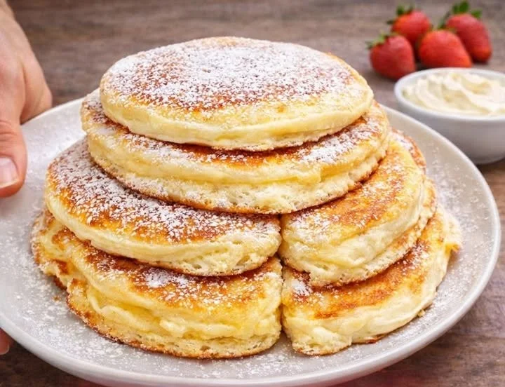 Quark Pfannkuchen ohne Mehl