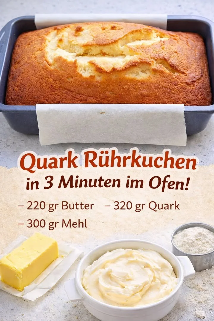 Quark Rührkuchen