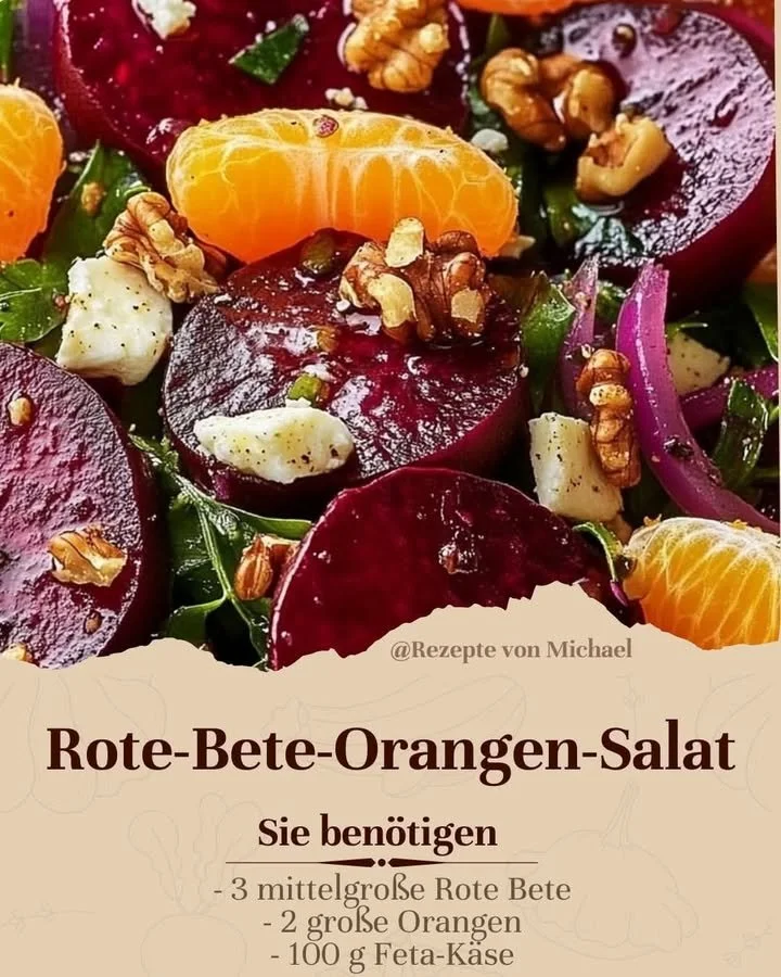 Rote-Bete-Orangen-Salat