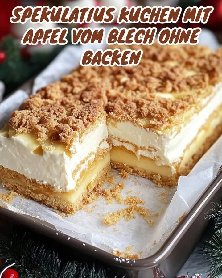 Spekulatius-Apfelkuchen