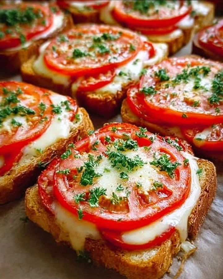 Tomaten-Mozzarella-Toast